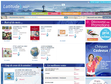 Tablet Screenshot of latitude360.fr